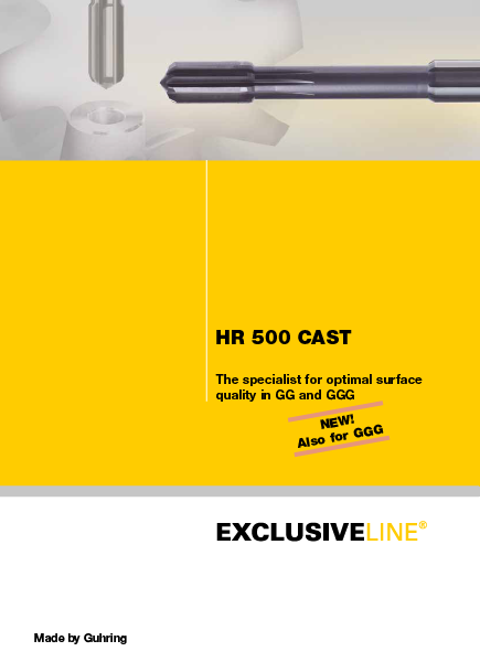 Catálogo HR 500 Cast