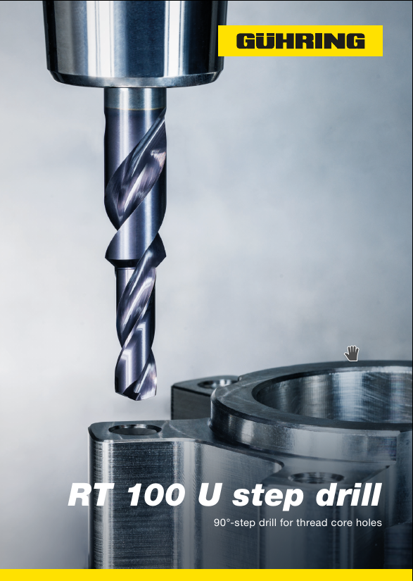 Catálogo Broca RT 100 U Step Drill